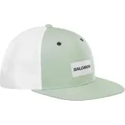 Salomon Outdoor Cap TRUCKER FLAT CAP Tracker Flat Cap AQUA FOAM 995