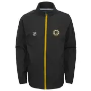 OuterStuff NHL Youth (8-20) Boston Bruins Prevail Full Zip Lightweight Jacket