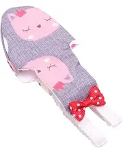 HYTROVE Adjustable Bird Flight Suit Parrot Pigeon Diaper Bird Clothing Supplies Grey Cat l