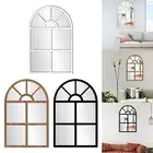Arched Window Wall Mirror Entry Mirror Ideal Gift Easy to Use Practical Accent