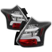 Spyder 5085139 for 12-14 Ford Focus 5DR LED Tail Lights-Black ALT-YD-FF12-LED-BK (for: Ford)