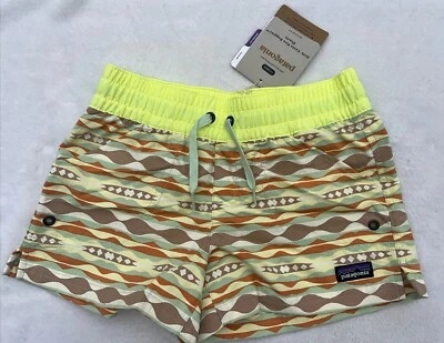 Patagonia Girls' Costa Rica Baggies Shorts - size Small New With Tags