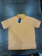 Adidas Mens Climalite XL Relax Fit Orange Polo Golf Shirt New With Tags