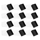 12 Pcs Cube Storage Boxes Small Mineral Display Crystal Specimen Case