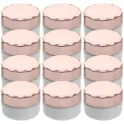 12 Pcs Face Cream Subpackaging Box Travel Empty Jars Makeup Container
