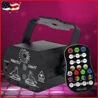 LED Patterns Projector Light 180 Degree Manual Rotation USB Party DJ Disco Light