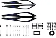 64 Colors 17 Lights Interior Atmosphere Light Compatible with Buick Regal 2017 2018 2019 2020 2021 2022 Symphony Atmosphere Light(A)