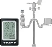 Portable Home Weather Station Wireless Weather Station Screen Indoor Outdoor Temperature Humidity Meter Small Weather Forecast