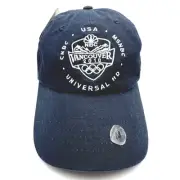 Adult NBC Vancouver 2010 CAP Navy Blue - Winter Olympics - OSFM - Adjustable
