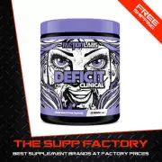Faction Labs DEFICIT CLINICAL 50srv GRAPE BUBBLEGUM | Fat Burner Energy SALE!!!!