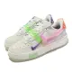 【NIKE 耐吉】休閒鞋Air Force 1 Fontanka 女鞋 經典款 React泡棉 電競 夜光鞋底 白彩(DO2332-111)