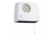 IXL Winflow 2400W ABS Wall Mounted Bathroom Fan Heater 240V 25.5x25cm White