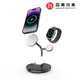 【ADAM 亞果元素】三合一磁吸無線充電座(OMNIA M3+)｜Apple Watch iPhone AirPod充電