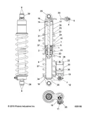 Polaris SLEEVE, Genuine OEM Part 1501138, Qty 1