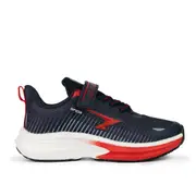Zephyr 2.0 Boys Runners - Navy/Red V Strap