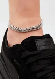 Spark Of LIght Rhinestone Chain Anklet