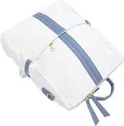 [Loboo Idea] Womens Backpack Purse,Womens Small Backpack,Women Backpack Purse Large Capacity Soft Pu Leather For Work Travel Shopping Casual Lady Backpack (Blue)