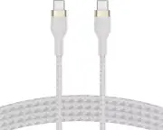 Belkin BoostCharge Pro Flex Braided USB-C to USB-C Cable (2M/6.6FT) **BRAND NEW*