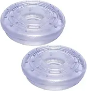 2pcs Doorway Pull Up Bar End Pad Transparent Slip Pads for Enhanced Safety During Workouts Durable Exercise Accessories for Home Gym