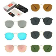 Ray-Ban Hexagonal RB3548 Sunglasses Polarized Anti-Glare Retro Sunglasses Unisex