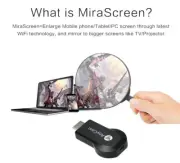 Wireless WiFi HDMI Video Dongle Receiver to TV For iPhone iPad Android Phone