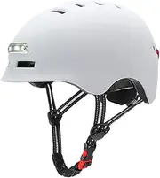 AHATECH Kickstart Smart Helmet | E-Bike | LED Lights | Cycling
