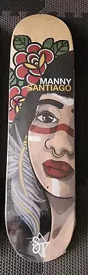 Manny Santiago Sandlot Times Skateboard Deck NEW Solos Taina 8.0