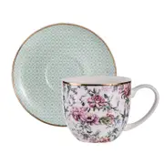 Ashdene Chinoiserie Cup & Saucer Set White 280ml