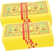 HAWILLOSCH Traditional Culture Ghost Money Paper 350 Sheets Easy to Burn Versatile for Funerals Worship Role-Playing