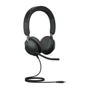 [24189-999-899] Evolve2 40 SE Wired USB-C MS Stereo Headset, 360 Busy Light, Noise