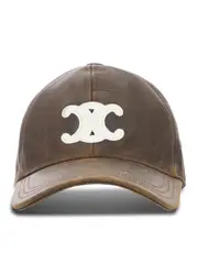 Patterned hat XL,L,M Brown