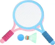 Abaodam Badminton Racket Kit for Boys and Girls 1 Set Balls Sports Badminton Rackets Fashionable Design Easy for Boys and Girls to Carry Random