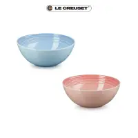 在飛比找momo購物網優惠-【Le Creuset】瓷器早餐穀片碗16cm(鮭魚粉/海岸
