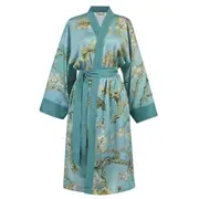 Almond Blossom Kimono (Blue) - Small/Medium