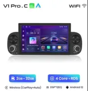 Radio for Fiat Panda 312 7 " Bluetooth USB MP5 GPS Wifi Android Carplay 2/32