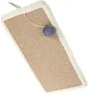 Toyvian Natural Sisal Cat Scratching Board Reusable Scratch Pad for Indoor Cats Durable Wear Resistant Floor Mat Furniture for Healthy Scratching Behavior