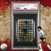 Calciatori 1984-85 EDIS | PSA 7 Diego Maradona | Prismatic | #297