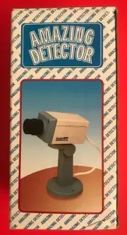 Motion Activated Dummy Security Camera With LED Light