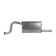 Redback Rear Muffler for Ford Falcon BA BF 4.0L Dedicated LPG Ute 02-08