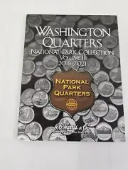 HE Harris National Park Quarters Coin Folder 2016-2021 Number 2 Album Book 2881