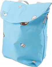 HAMPPLIES Portable Nursery Nappy Storage Bag Extra Diaper Holder with Handle Design for Easy Organization of Wet and Dry Items for Travel and Outdoor Use