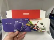 Nintendo 2DS XL Purple Mario Kart 7 FOR DISPLAY ONLY Box Only UNFOLDED