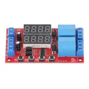 2 Channel Relay Module 24V LED Delay Self Locking Cycle Timer Module For Home