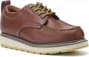 [HANDROCK] Men's 4" Soft Toe SureTrack Leather Slip Resistant Durable Breathable Oxford Work Boots Shoes 82994