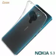 Clear Gel TPU Jelly Soft Case Cover For Nokia 5.3