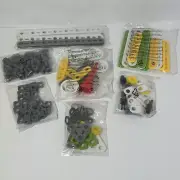 Meccano Pieces Parts of Junior Construction Sets (7) Sealed Vintage Bags FS!