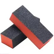 10 x Black Red Nail Polisher 4 Way Buffer Buffing Block Manicure File