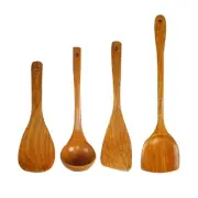 Pan Tools Fish Steak Supplies Wooden Spatula Cooking Tools Shovel Turners