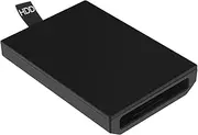 SING F LTD Hard Drive Disk Cover Replacement Enclosure Case Shell Internal HDD Hard Disk Drive Shell Case Cover Compatible with Xbox 360 Slim Black Plastic