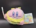 Nintendo Store Kirby Plush Key Chain Kirby Happy Morning Breakfast Meal w/ Tag